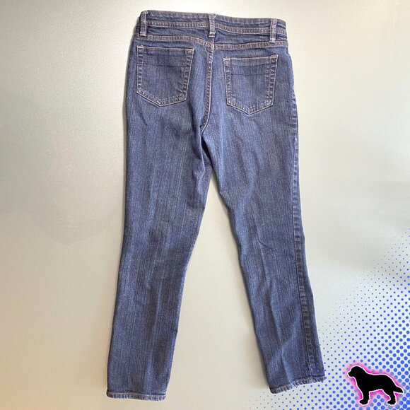 Bitten Sarah Jessica Parker SJP Jeans Denim Size 8 S Short Petite Like NEW Rare - Picture 2 of 4